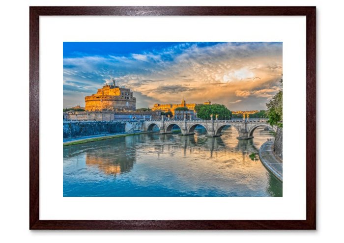 Rome Bridge Of Angels Architecture Italy Building 